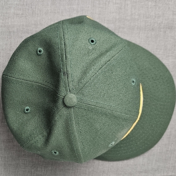 Green Bay Packers New Era Omaha 59FIFTY Fitted Hat - Green - Picture 3 of 5